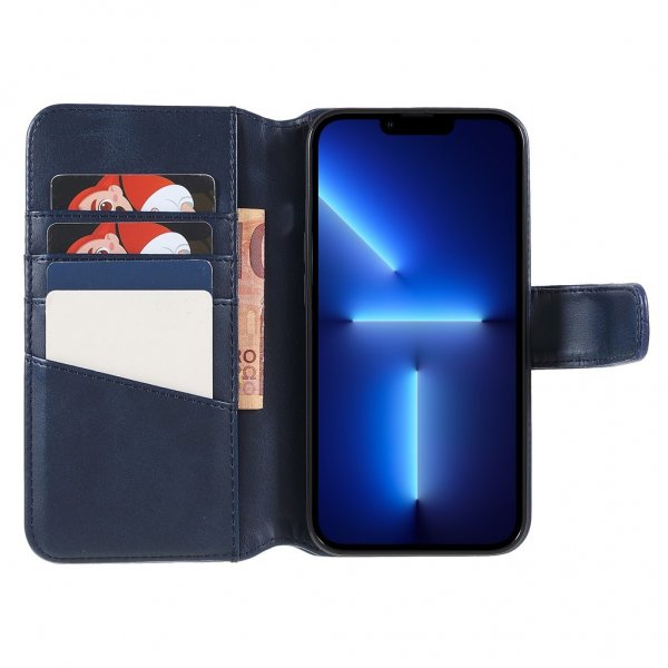 iPhone 14 Pro Fodral Essential Leather Heron Blue