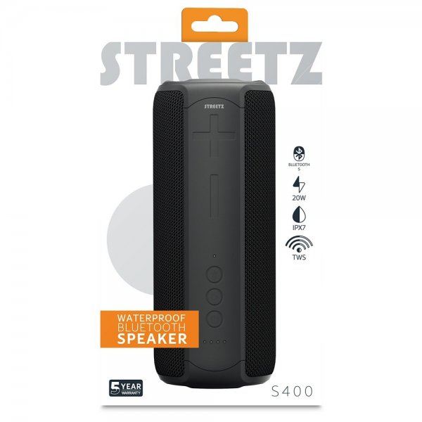 Högtalare S400 Waterproof Bluetooth Speaker Svart