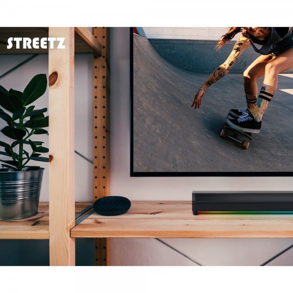 Högtalare SB100 Bluetooth Soundbar Svart