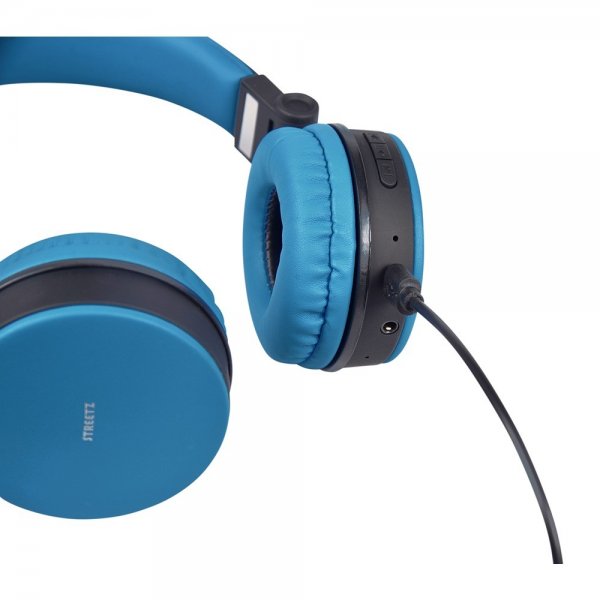Hörlurar BT200 Wireless Headphones Blå
