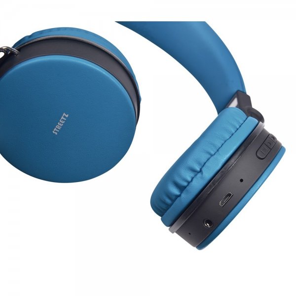 Hörlurar BT200 Wireless Headphones Blå