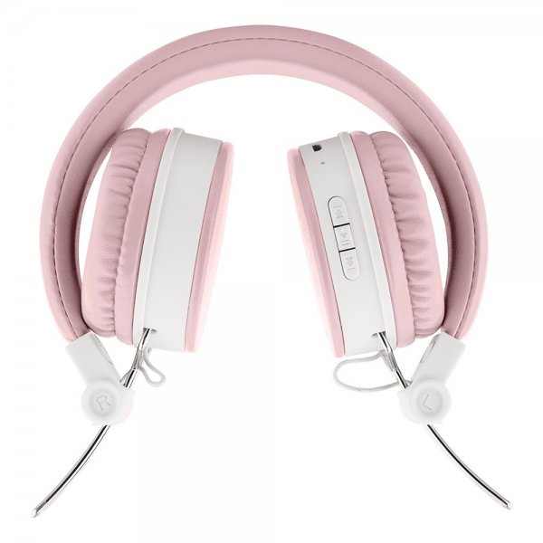 Hörlurar BT200 Wireless Headphones Rosa