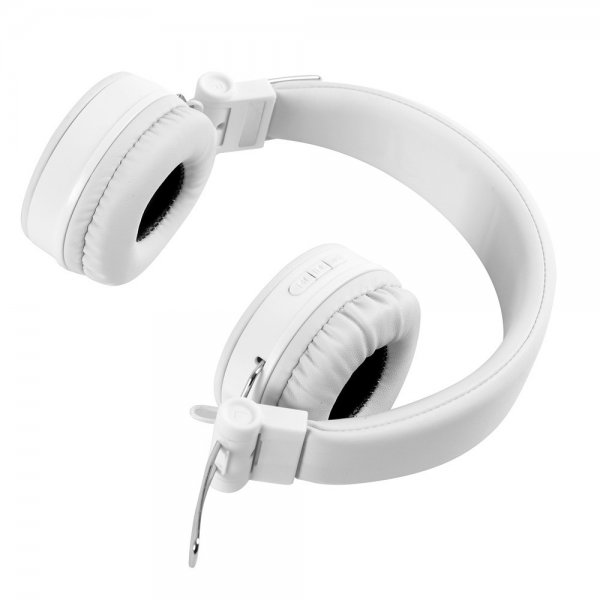 Hörlurar BT200 Wireless Headphones Vit