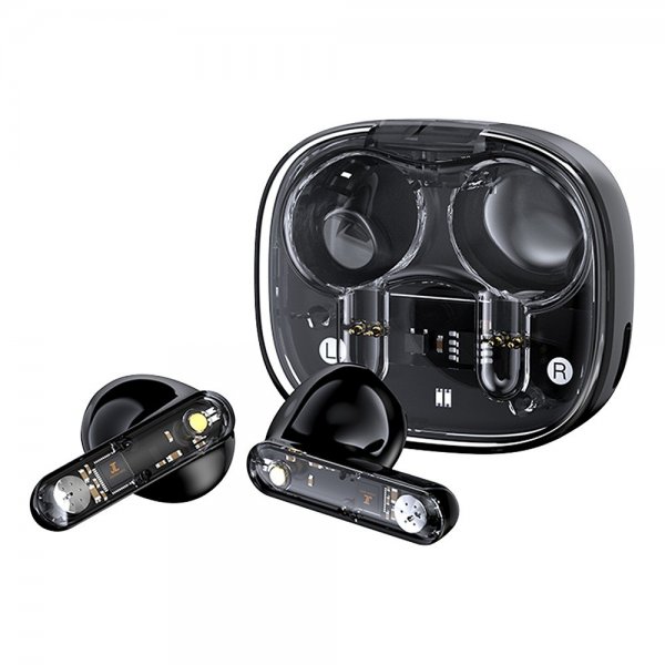 Hörlurar T150 Transparent True Wireless Earbuds Svart