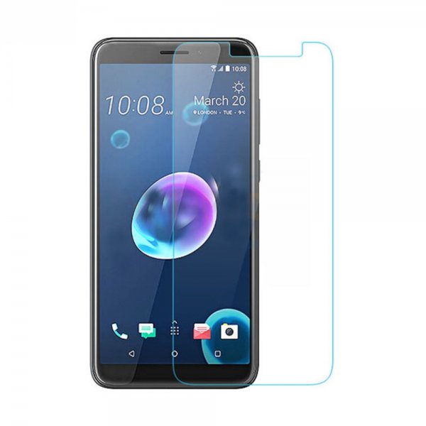 HTC Desire 12 Skärmskydd i Härdat glas 0.3mm Tjockt Fasad Kant