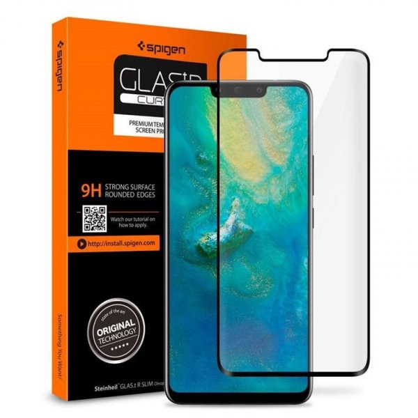Huawei Mate 20 Pro Skärmskydd GLAS.tR Härdat Glas Full Size