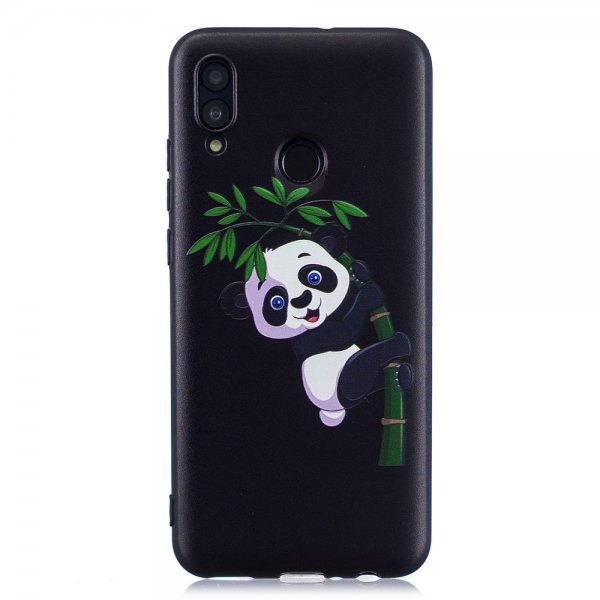 Huawei P Smart 2019 Skal TPU Motiv Panda i Bambuträd