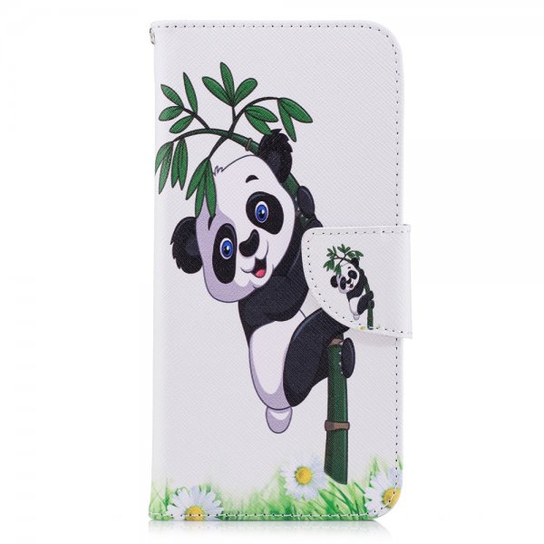 Huawei P Smart 2018 Plånboksfodral Motiv Panda Bambu