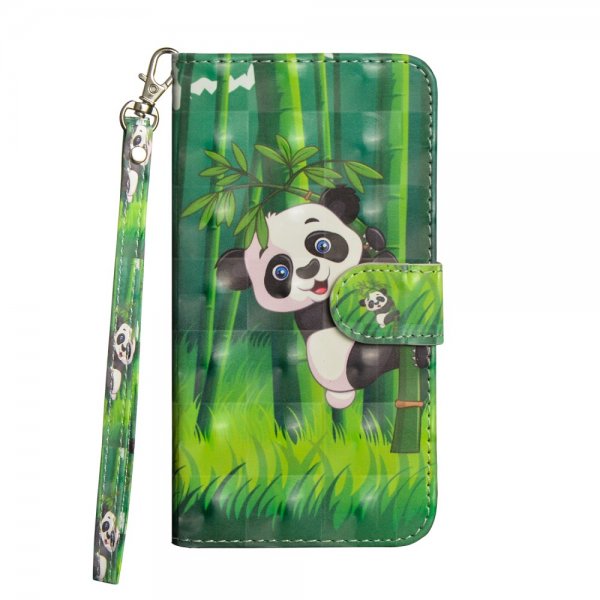 Huawei P20 Lite Plånboksfodral Motiv Panda i Träd