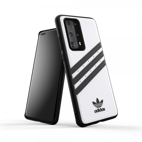 Huawei P40 Pro Skal OR 3 Stripes Snap Case Vit Svart