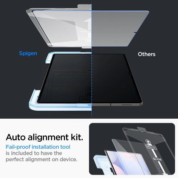 Samsung Galaxy Tab S9 Ultra/Galaxy Tab S10 Ultra Skärmskydd GLAS.tR EZ Fit