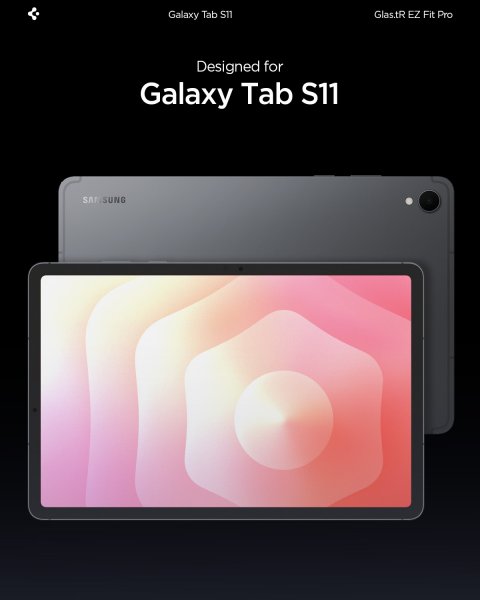 Samsung Galaxy Tab S11 Skärmskydd GLAS.tR EZ Fit Pro