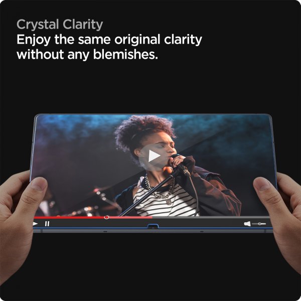 Samsung Galaxy Tab S8 Ultra Skärmskydd GLAS.tR EZ Fit
