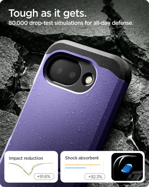 Google Pixel 10a Skal Tough Armor MagFit Ash Violet