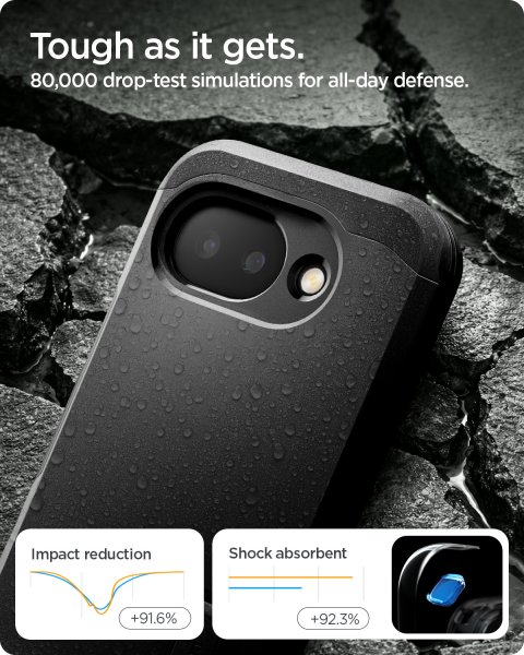 Google Pixel 10a Skal Tough Armor MagFit Svart