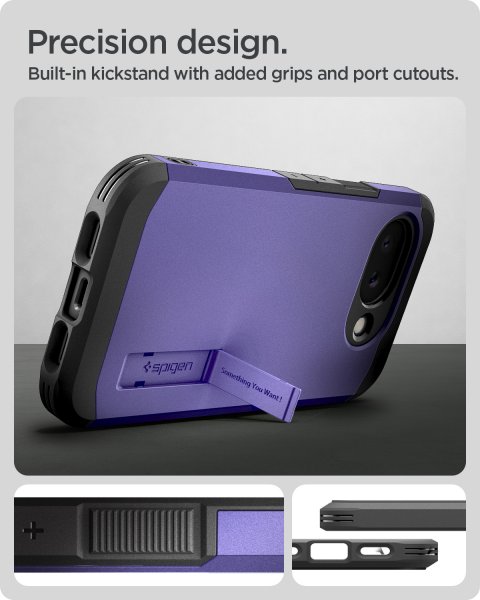 Google Pixel 10a Skal Tough Armor MagFit Ash Violet