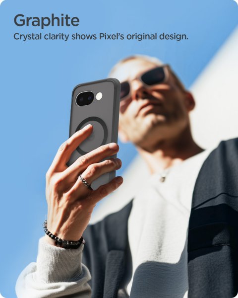 Google Pixel 10a Skal Ultra Hybrid MagFit Frost Black