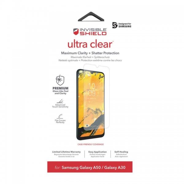 Samsung Galaxy A70 Skärmskydd InvisibleShield Ultra Clear HD