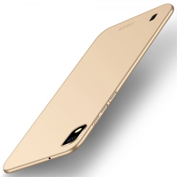 Samsung Galaxy A10 Skal Shield Slim Hårdplast Guld