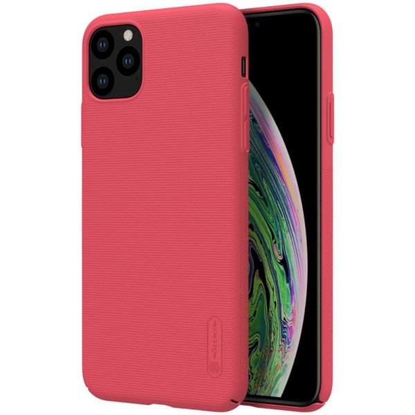 iPhone 11 Pro Skal Frosted Shield Hårdplast Röd