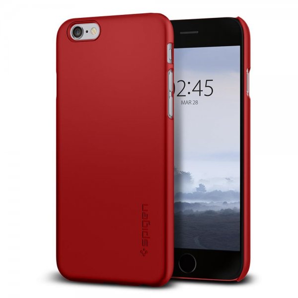 iPhone 6/6S Skal Thin Fit Röd