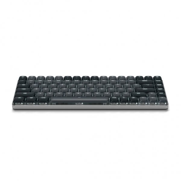 SM1 Slim Mekaniskt Bluetooth Tangentbord Mörkgrå