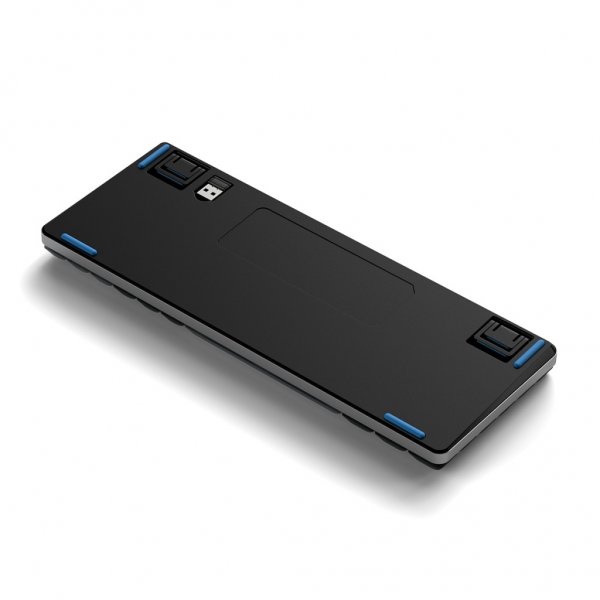SM1 Slim Mekaniskt Bluetooth Tangentbord Mörkgrå