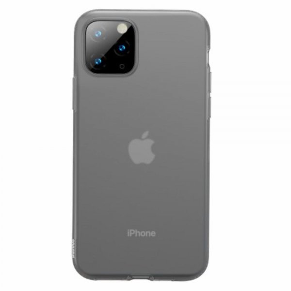 iPhone 11 Skal Liquid Silicone Transparent Svart