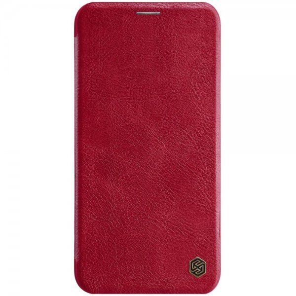 iPhone 11 Fodral Qin Series Kortfack Röd
