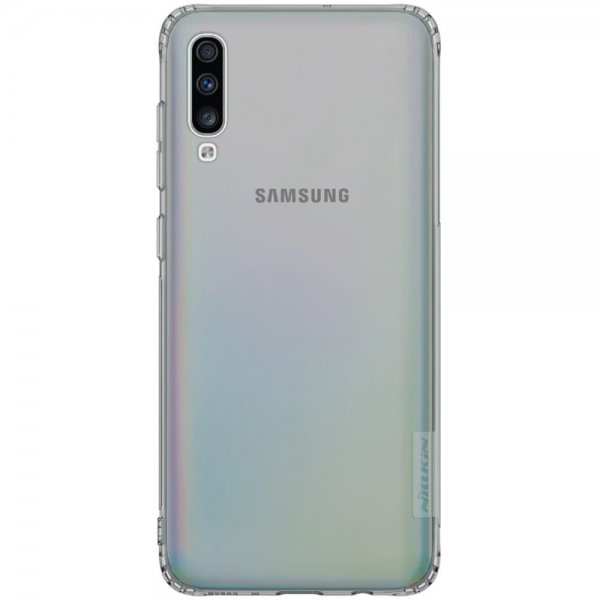 Samsung Galaxy A70 Skal Nature Series TPU Grå