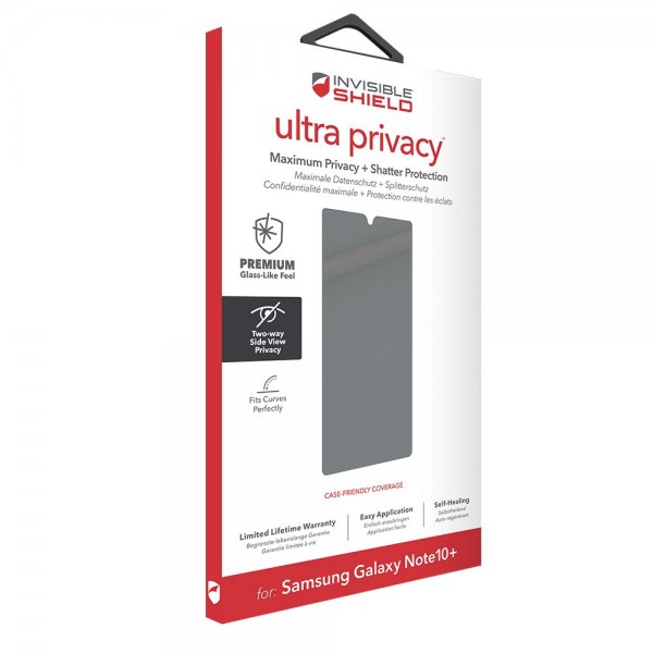 Samsung Galaxy Note 10 Plus Skärmskydd InvisibleShield Ultra Privacy