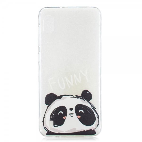 Samsung Galaxy A10 Skal TPU Motiv Funny Panda