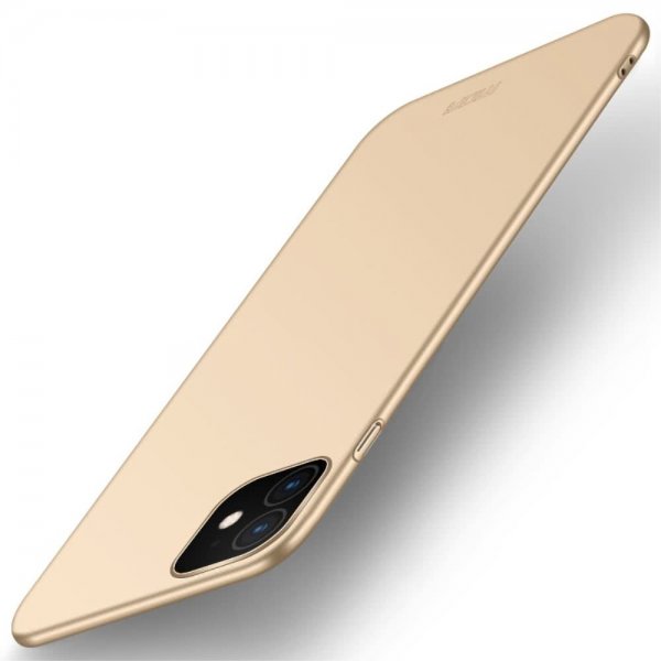 iPhone 11 Skal Shield Slim Hårdplast Guld