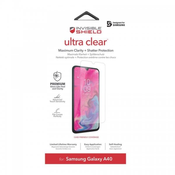 Sony Xperia 10 Plus Skærmbeskytter InvisibleShield Ultra Clear HD