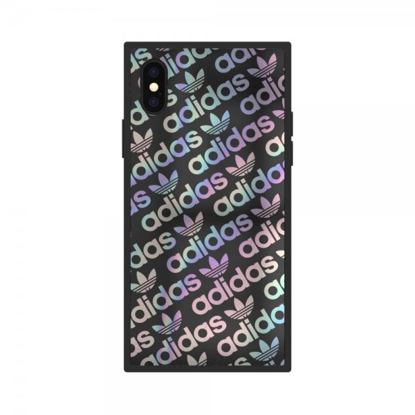 iPhone X/Xs Skal OR Square Case FW19 Black Holographic