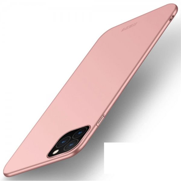 iPhone 11 Pro Max Skal Shield Slim Hårdplast Roseguld