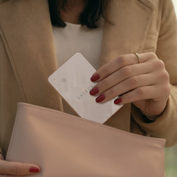 FindAll Plånbokskort Tracker Desert Rose