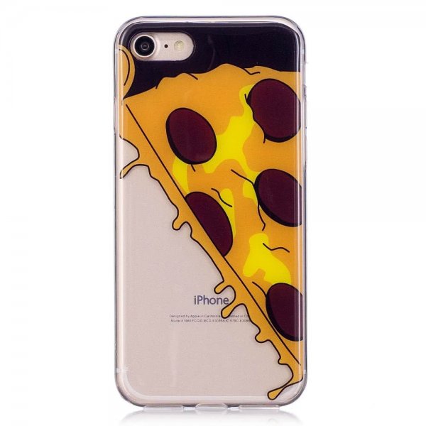 iPhone 7/8/SE Mobilskal TPU Motiv Pizza