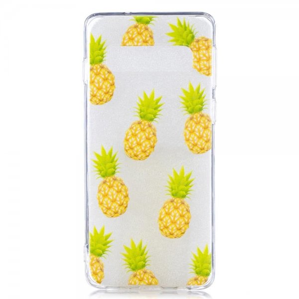 Samsung Galaxy S10 Skal TPU Motiv Ananas