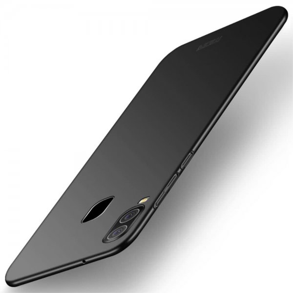 Samsung Galaxy A20E Skal Shield Slim Hårdplast Svart
