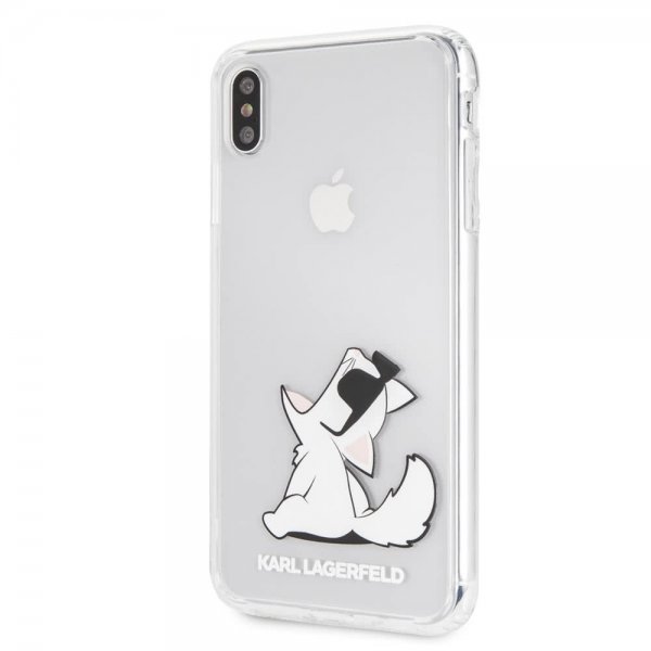 iPhone Xs Max Skal Fun Choupette Transparent