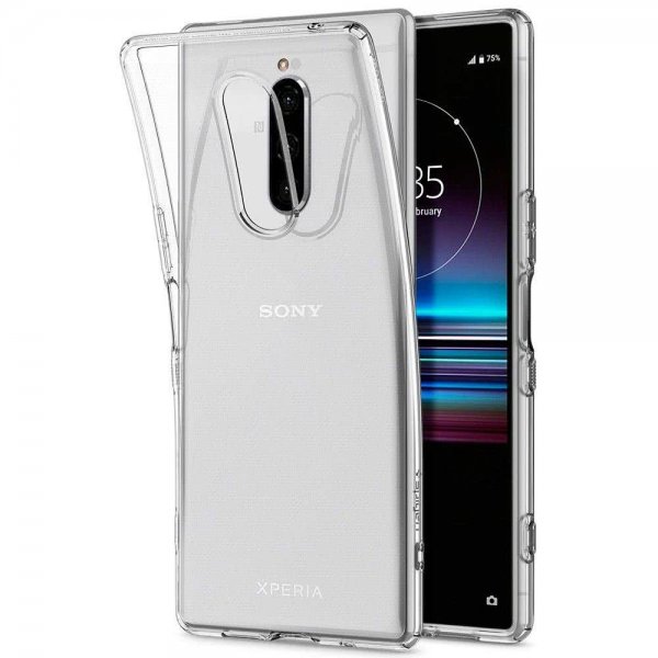 Sony Xperia 1 Skal Liquid Crystal Transparent