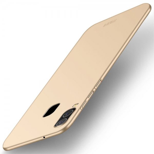 Samsung Galaxy A20E Skal Shield Slim Hårdplast Guld