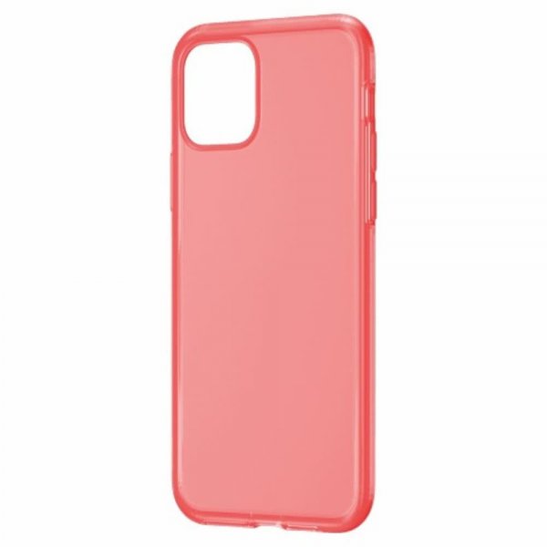 iPhone 11 Pro Max Skal Jelly Liquid Silica Gel Rosa