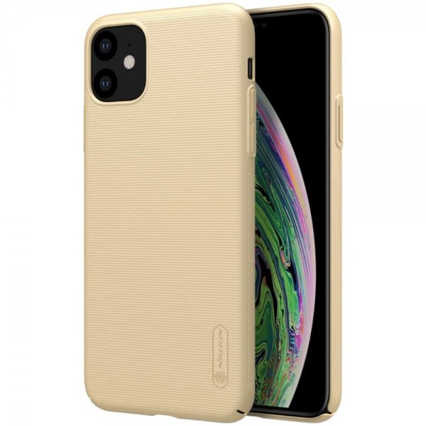 iPhone 11 Skal Frosted Shield Hårdplast Guld