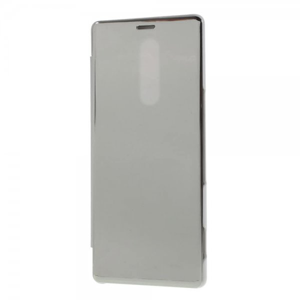 Sony Xperia 1 Fodral Caller-ID Silver