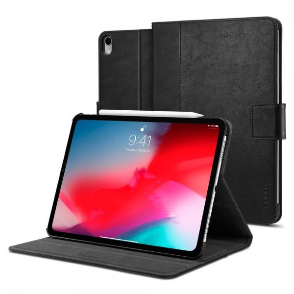 iPad Pro 11 2018 Fodral Stand Folio Svart