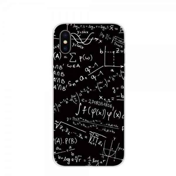 iPhone X/Xs Skal TPU Motiv Matematisk Formula