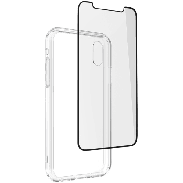 InvisibleShield 360 Protection Case + Glass Curve iPhone Xs Max Klar