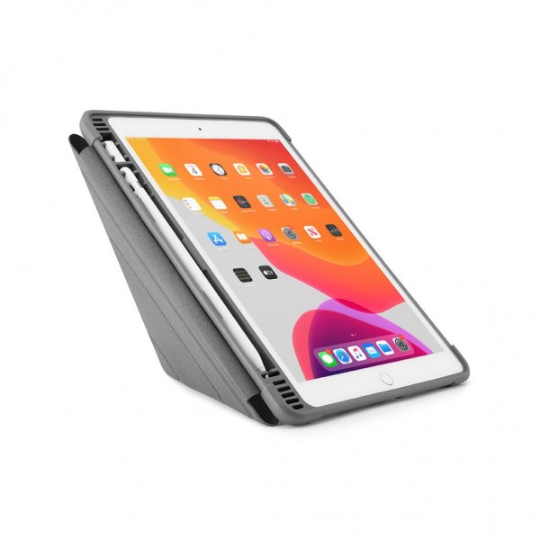 iPad 10.2 (gen 7/8/9) Fodral Origami Pencil Shield Svart